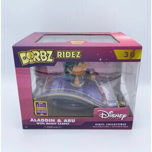 Disney Aladdin & Abu w/ Magic Carpet 2017 Convention Exclusive Funko Pop